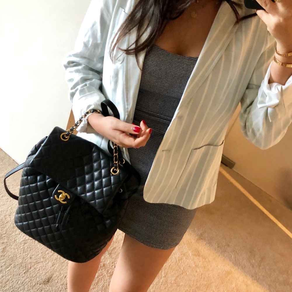 COPY - Chanel Urban Spirit Quilted Backpack -AUTHENTIC - Picture 5 of 7